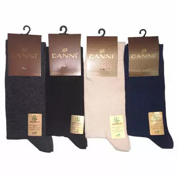 Носки мужские оптима р-р.25-27 бамбук ассорти