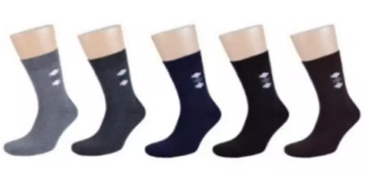 Носки мужские русокс р.27-29 черный зима м3-33065