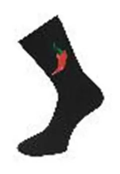 Носки мужские тач р.27-29 черно-красный перчик 1992