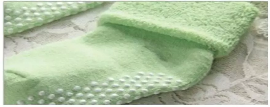 Носки п/плюшевые для девочки с полосками с рис.1 р-р 14-16 цв. 47 232с81с