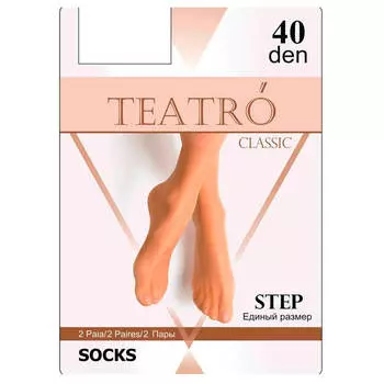 Носки степ Teatro 30 ден неро