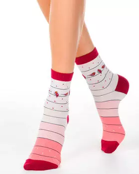 Носки женские Conte Esli Classic хлопковые р.25 113 светло-розовый 15с-20спе