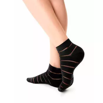 Носки женские Фантазия укороченные черные р.23-25 17с-56сп