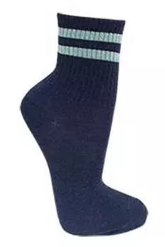 Носки женские Гамма р.23-25 чёрный/серебряный спорт-шик с1555