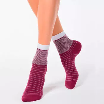 Носки женские хлопковые классик лиловый р.25 7с-22сп 058