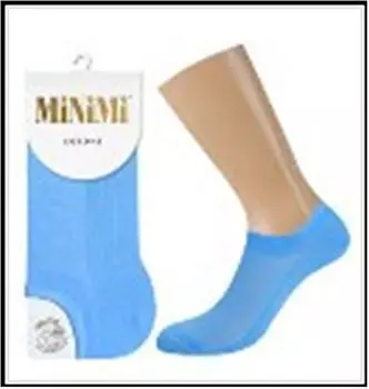 Носки женские миними котон р.39-41 аскура хлопок 1101