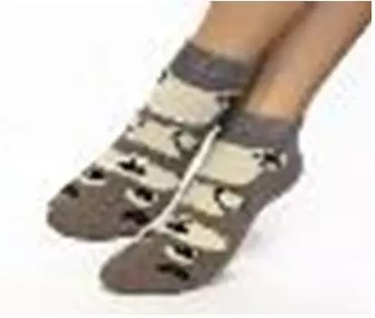 Носки женские тач р.23-25 коричневый 358