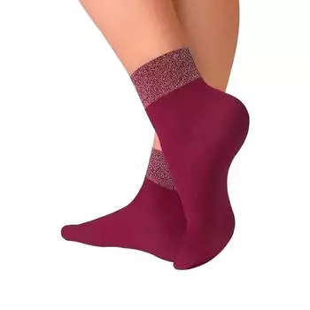 Ноские женские Фантазия бордо р.23-25 16с-128сп