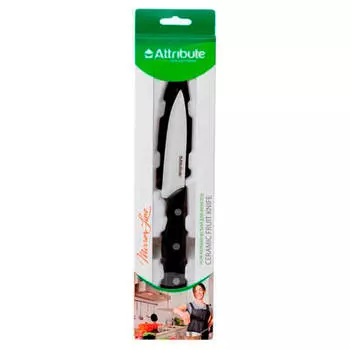 Нож керамический для фруктов миролайн 10см белый akv510