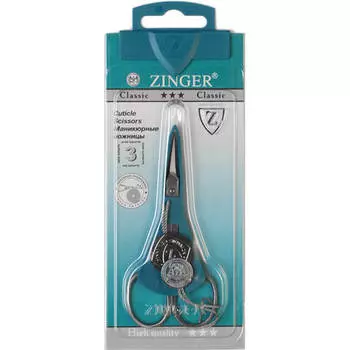 Ножницы для кутикулы Zinger заточенные 10903