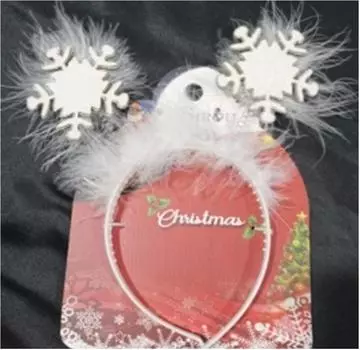 Ободок новогодний с украшениями Европа 13*11см sr1912282