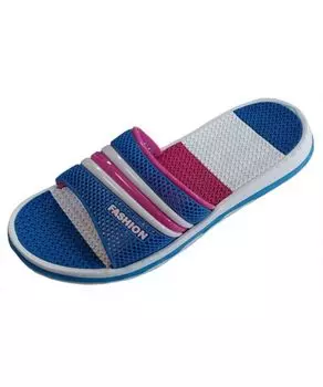 Обувь пляжная женская н5450 р38 красно-синий