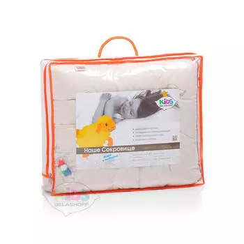 Одеяло детское 110*140см наше сокровище легкое шерсть кшо1