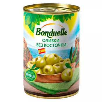 Оливки Bonduelle без косточек 314г