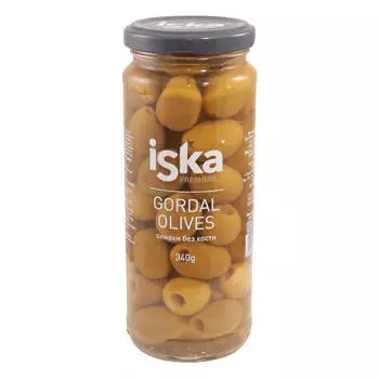 Оливки иска 358 мл б/к ст/б