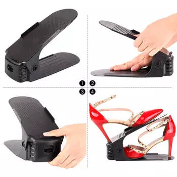 Органайзер для обуви регулируемый голубой