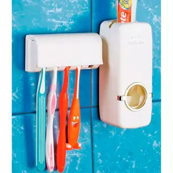 Органайзер-дозатор для пасты и зубных щеток