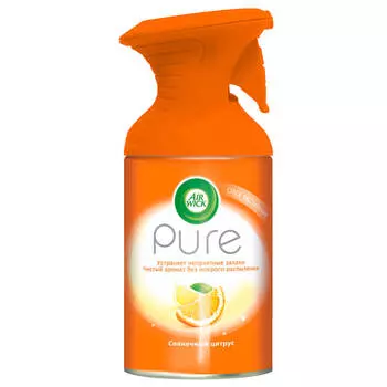 Освежитель воздуха AirWick Pure 250мл солнечный цитрус