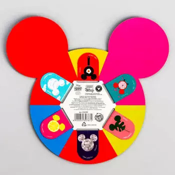 Открытка с магнитными закладками дисней для ярких идей микки маус 6 шт 5130787