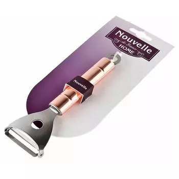 Овощечистка 17*5,5*1,5см медь нержавеющая сталь 4232019