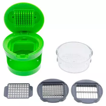 Овощерезка для нарезки чеснока Прино 7,5*7,5*6см Чеснокодавка