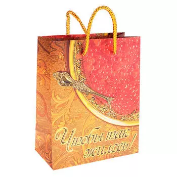 Пакет блеск малый 12*15*6см СанВест