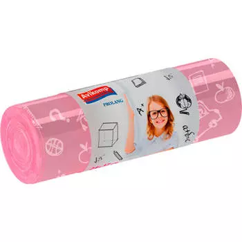 Пакеты для завтрака Avikomp для девчонок 24х37см см 50шт розовые