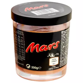 Паста шоколадная Mars 200г