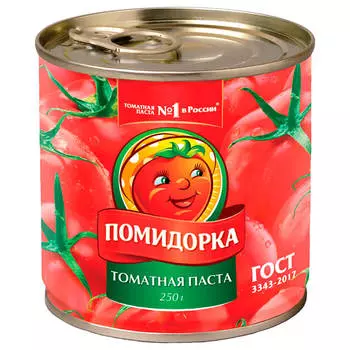 Паста томатная помидорка 270 г ж/б