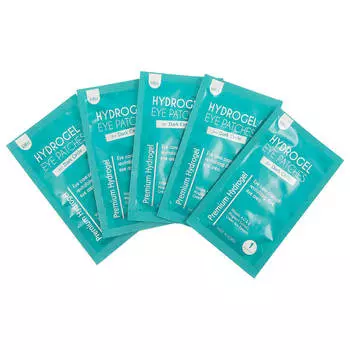 Патчи д/кожи вокруг глаз люк гидрогелевые против кругов с экстрактом зеленого чая