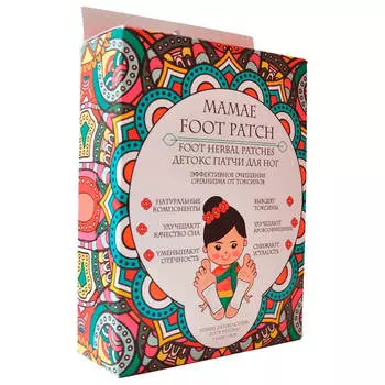 Патчи для ног Mamae Detox 5 пар