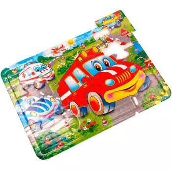 Пазл мягкий умка 12эл специальная техника 245446