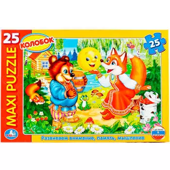 Пазл умка 25эл колобок 242115