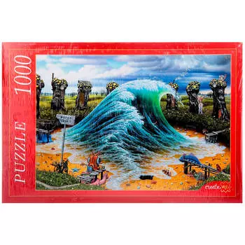 Пазлы 1000 элементов яцек йерк частная волна мг1000-7387