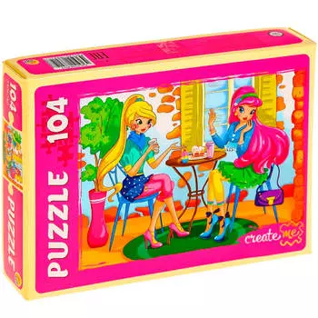 Пазлы 104 элемента модные девочки-феи п104-8219