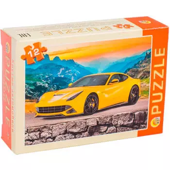 Пазлы 12 элементов крутые автомобили п12-1555