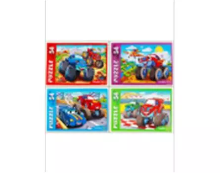 Пазлы 54 элемента большие гонки