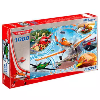 Пазлы степ 1000 элементов дисней самолёты 79602