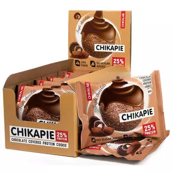 Печенье протеиновое чикалаб 60 г глазированное тройной шоколад