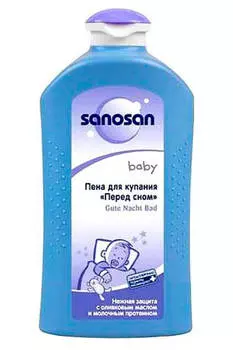 Пена д/купания саносан 500мл перед сном
