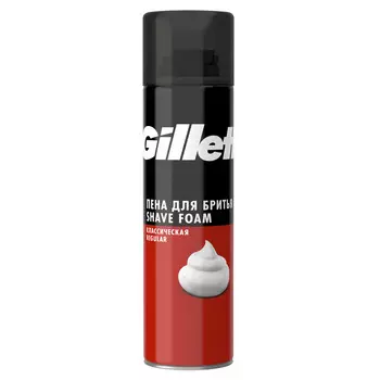 Пена для бритья Gillette 200мл регуляр