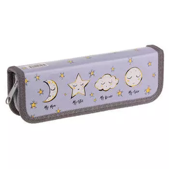 Пенал 1 отделение артспейс 19*6 см литтел стар ламинированный картон 292854