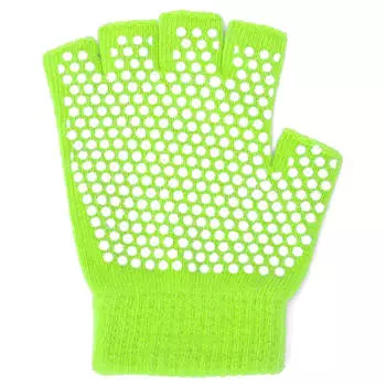 Перчатки противоскользящие Bradex для занятий йогой салатовый sf 0206
