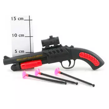 Пистолет с прицелом+3 присоски 0408c-1/к31686