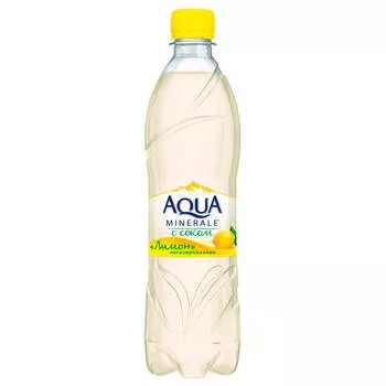 Питьевая вода Aqua Minerale 0,5л с соком лимона негаз пл/б