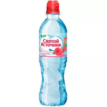 Питьевая вода Святой Источник 0,5л малина негаз пл/б