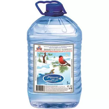 Питьевая вода Утренняя звезда 5л н/газ пл/б