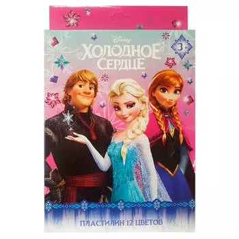 Пластилин 12цв Centrum холодное сердце 85706