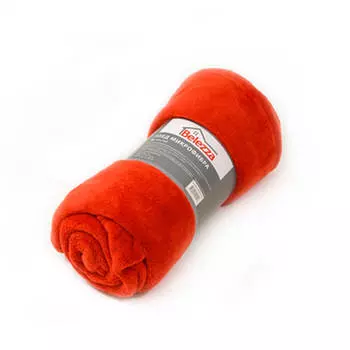 Плед Belezza 130*160см микрофибра плэйн терракотовый 6077832