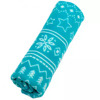 Плед флисовый Luskan 130x150 см свитер